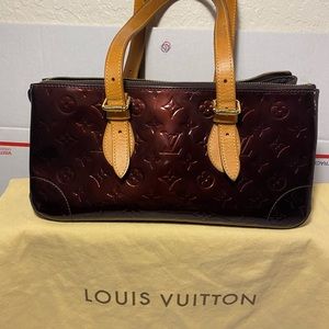 LOUIS VUITTON Monogram-Vernis Rosewood-